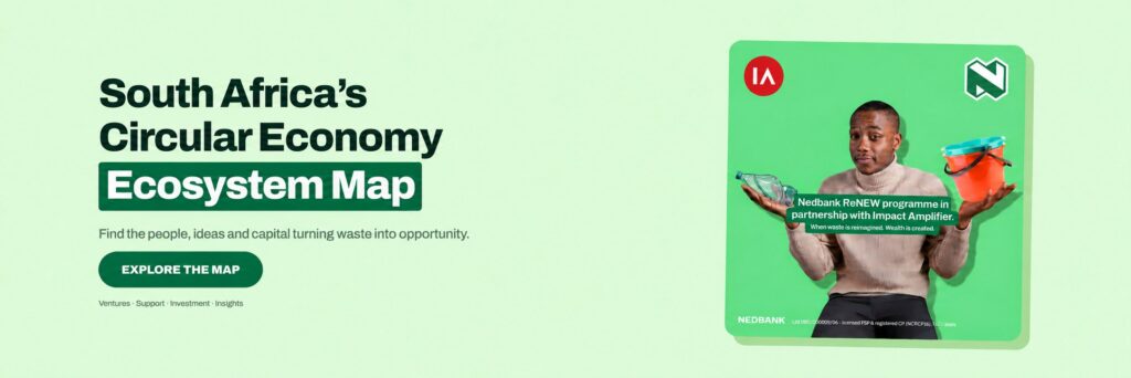 South Africa's Circular Economy Ecosystem Map banner